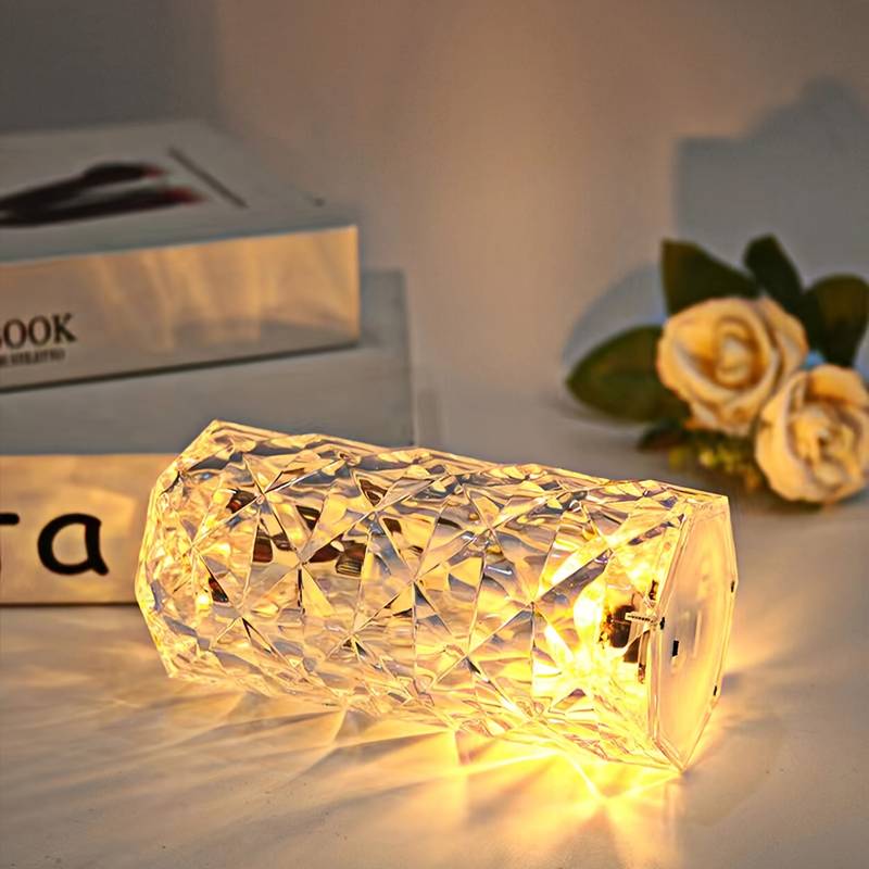 Romantic Rose Crystal Lamp, Mini Petals Diamond Table Lamp, Dimmable Golden Desk Lamp, Nordic Crystal Rechargeable Table Lamp, LED Romantic Desk Light Romantic Rose Crystal Lamp, Mini Petals Diamond Table Lamp, Dimmable Golden Desk Lamp, Nordic Crystal Rechargeable Table Lamp, LED Romantic Desk Light